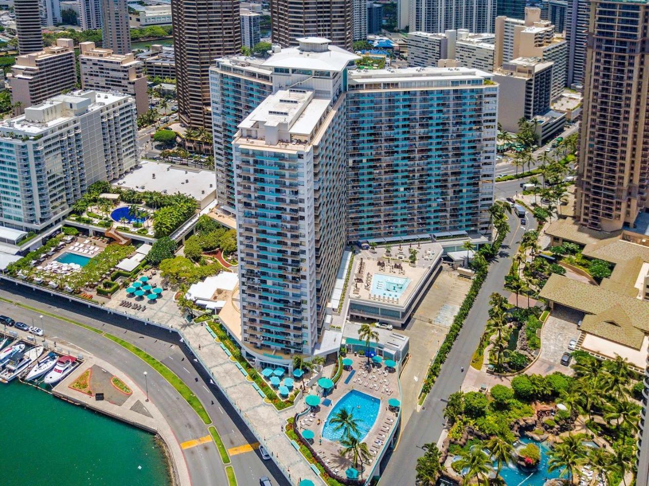 Ilikai Tower 1340 Lagoon View 1Br 호놀룰루 외부 사진